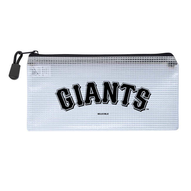 San Francisco Giants Clear Zippered Pencil Bag