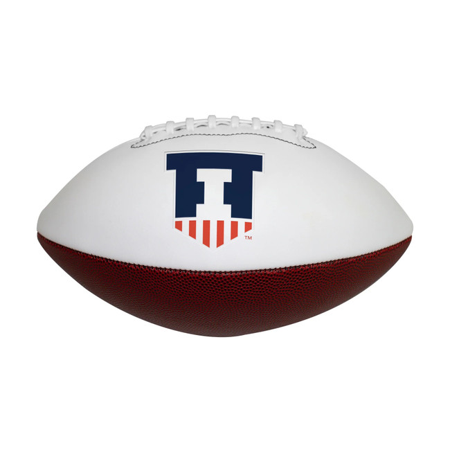 Illinois Fighting Illini Full Size Autographable Football