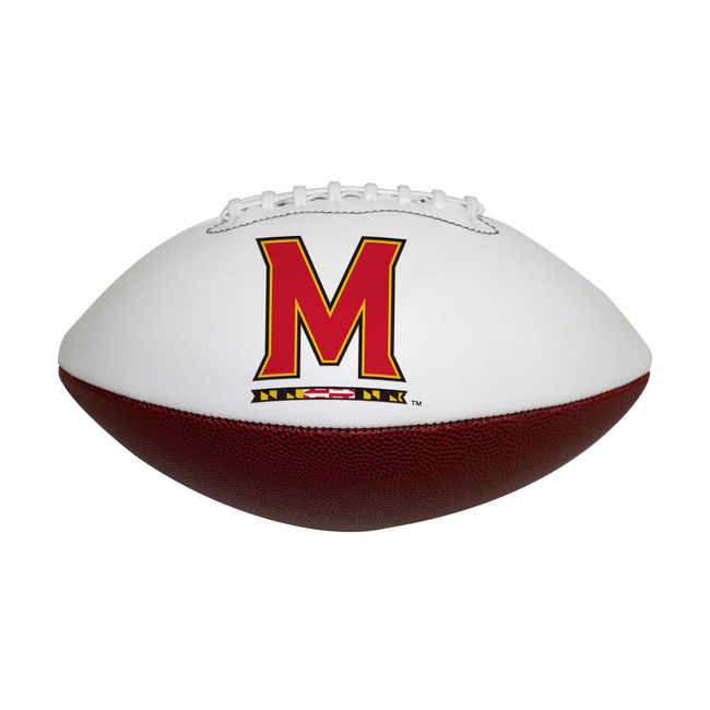 Maryland Terrapins Full Size Autographable Football
