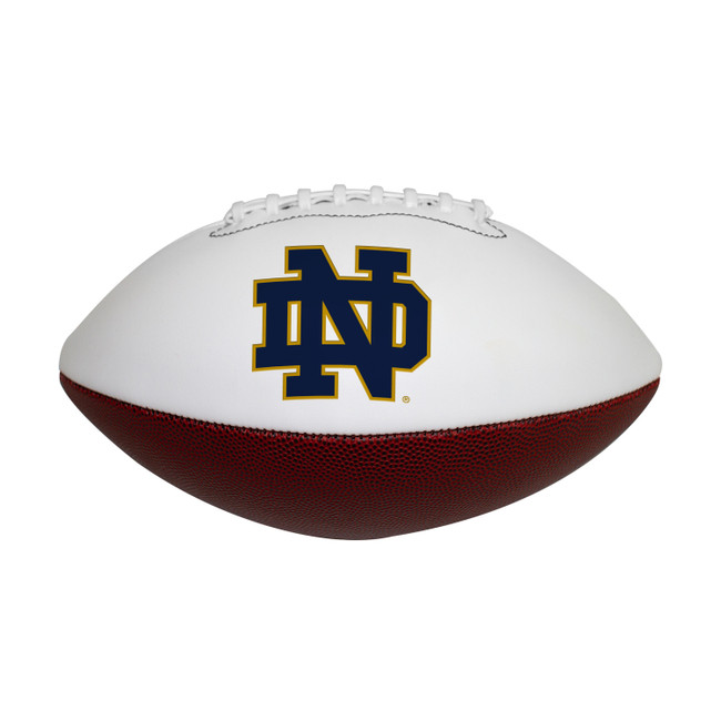 Notre Dame Fighting Irish Full Size Autographable Football