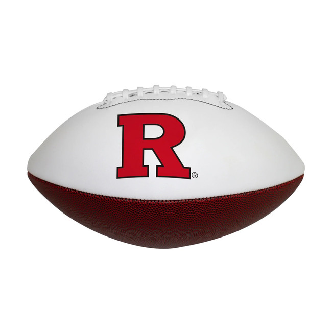 Rutgers Scarlet Knights Full Size Autographable Football