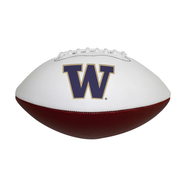 Washington Huskies Full Size Autographable Football
