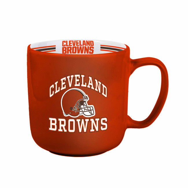 Cleveland Browns 15oz Stripe Design Coffee Mug