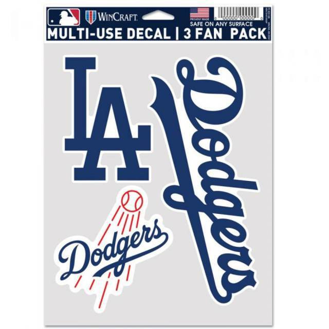 Los Angeles Dodgers Triple Spirit Stickers
