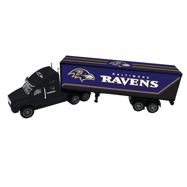 Baltimore Ravens 18-Wheeler Big Rig Truck