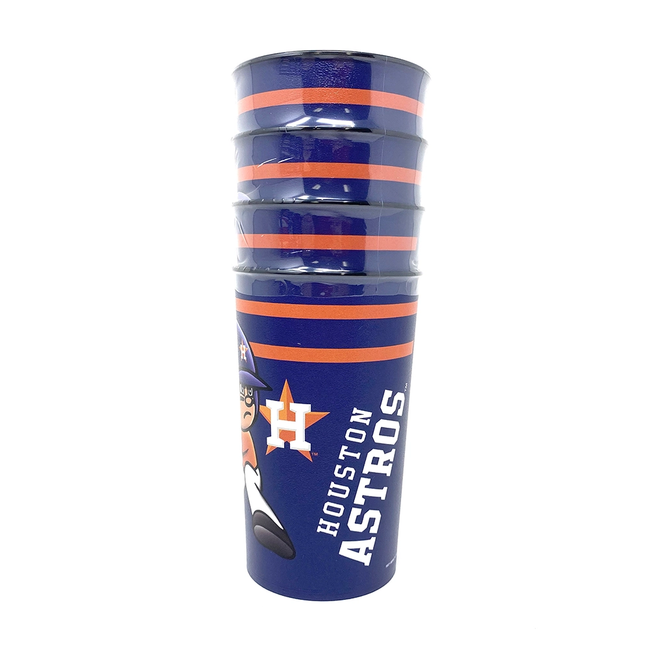 Houston Astros Party Cup 4 Pack