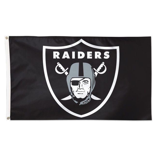 Las Vegas Raiders 3x5 Team Flag