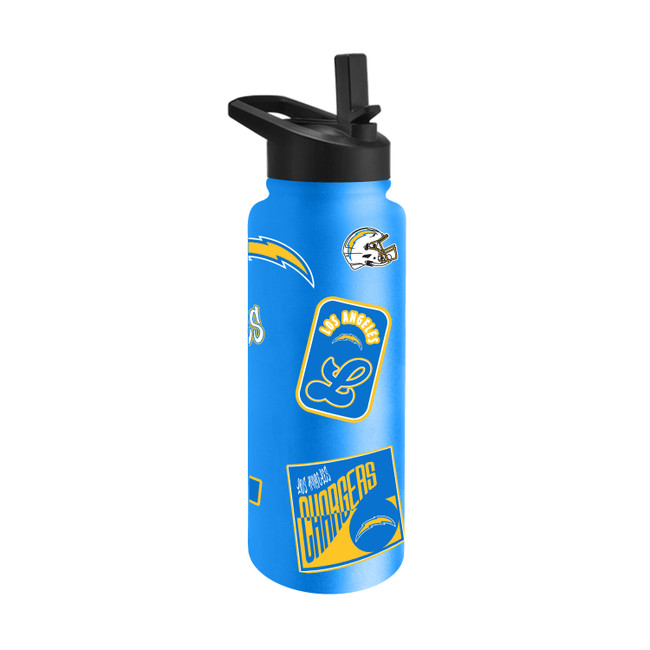 Los Angeles  Chargers Quencher Bottle 34oz Stainless Steel Dreamweave