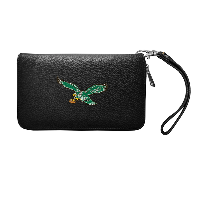 Philadelphia Eagles Pebble Organizer Zip Wallet - Retro