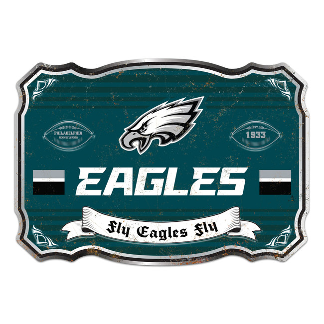 Philadelphia Eagles Giant Metal Sign