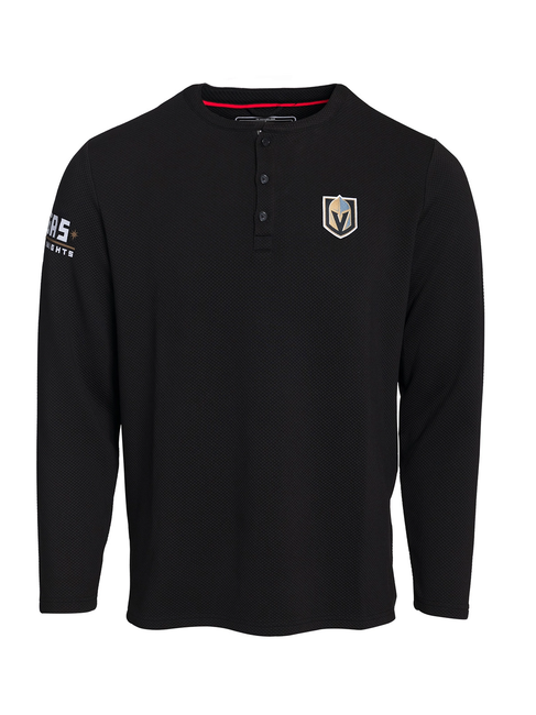 Vegas Golden Knights Waffle Knit Henley