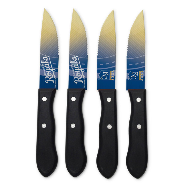 MLB Kansas City Royals 4pc Steak Knife Set