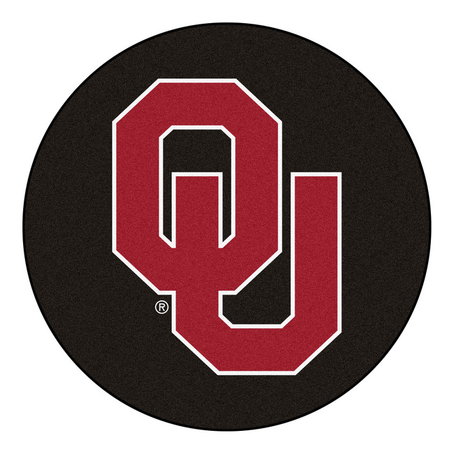 University of Oklahoma Puck Mat 27" diameter