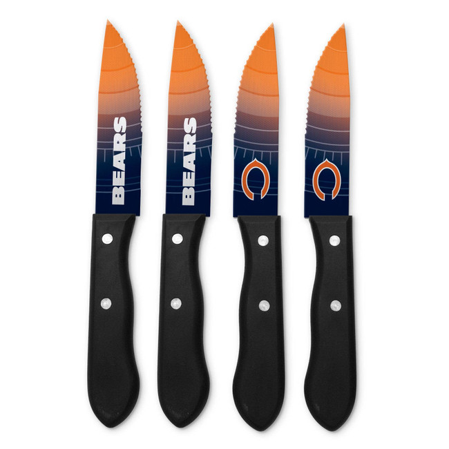 NFL Chicago Bears 4pc Steak Knife Set