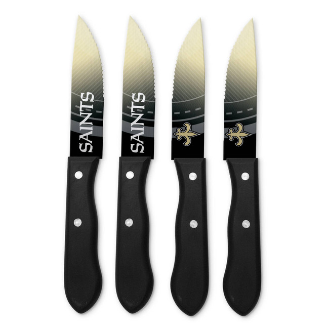 NFL New Orleans Saints 4pc Steak Knife Set