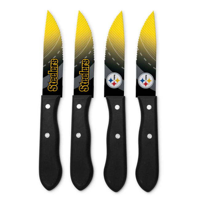 NFL Pittsburgh Steelers 4pc Steak Knife Set