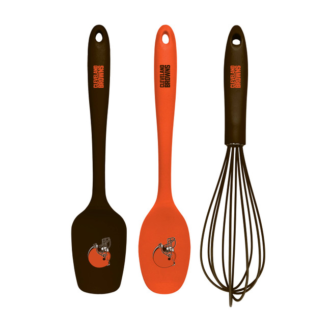 NFL Cleveland Browns 3pc Kitchen Utensil Set