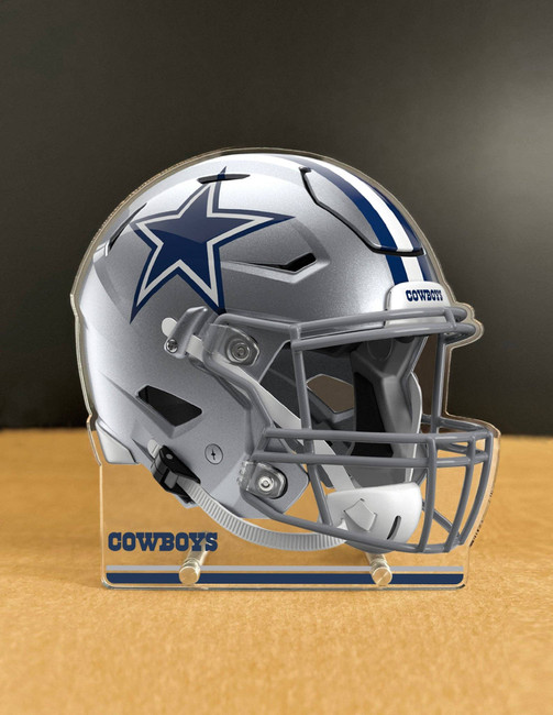 NFL Dallas Cowboys Acrylic Standee - Throwback Helmet 2