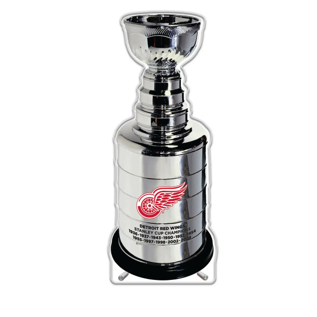 NHL Detroit Red Wings Stanley Cup Acrylic Plaque