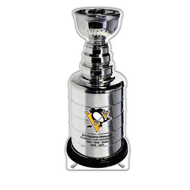 NHL Pittsburgh Penguins Stanley Cup Acrylic Plaque