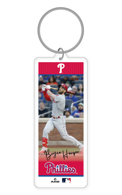 MLB Philadelphia Phillies Acrylic Player Keychain - Bryce Harper