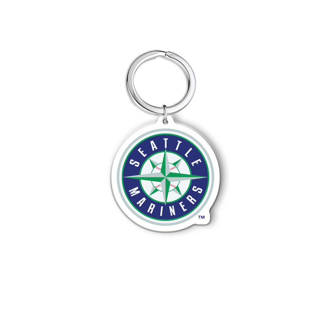 MLB Seattle Mariners Acrylic Keychain - Primary Logo