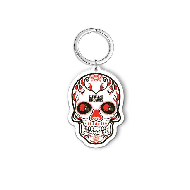 NFL Cleveland Browns Acrylic Keychain - Helmet