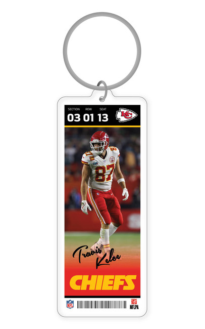 NFL Kansas City Chiefs Acrylic Player Keychain - Patrick Mahomes