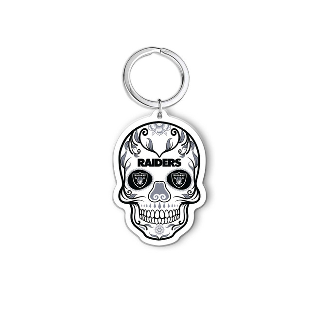 NFL Las Vegas Raiders Acrylic Keychain - Primary Logo