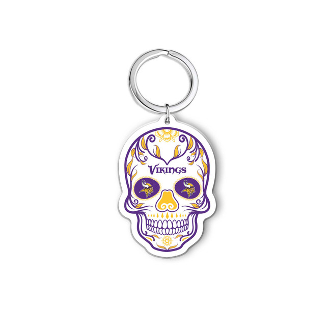 NFL Minnesota Vikings Acrylic Keychain - Helmet