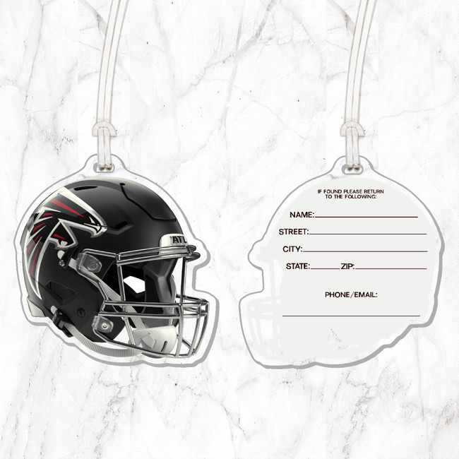 NFL Atlanta Falcons Acrylic Luggage Tag