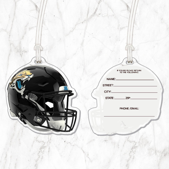 NFL Jacksonville Jaguars Acrylic Luggage Tag