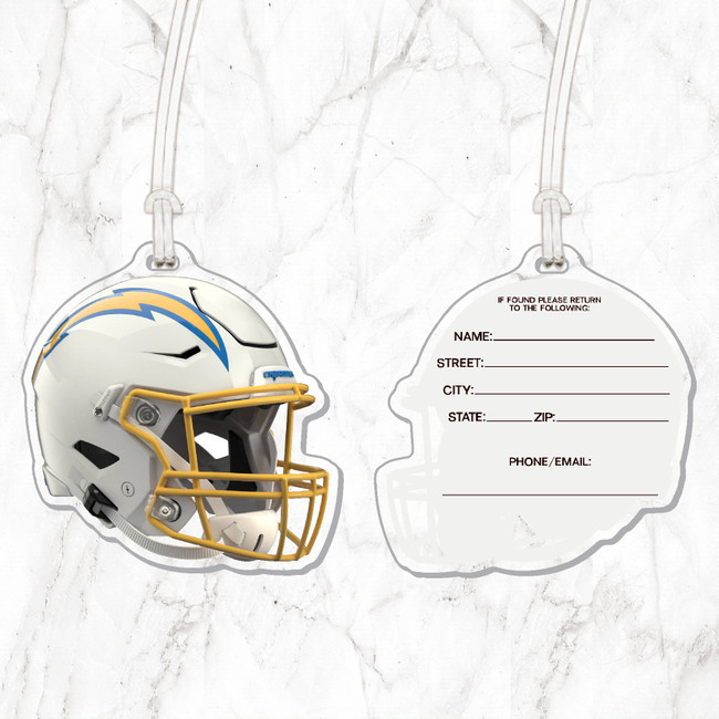 NFL Los Angeles Chargers Acrylic Luggage Tag