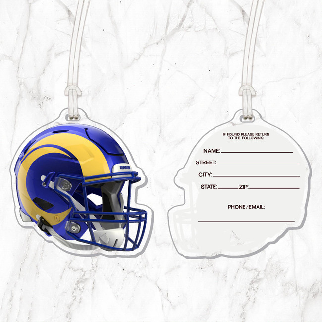 NFL Los Angeles Rams Acrylic Luggage Tag