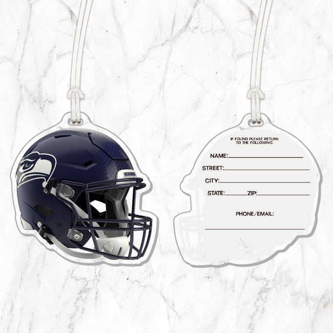 NFL Seattle Seahawks Acrylic Luggage Tag