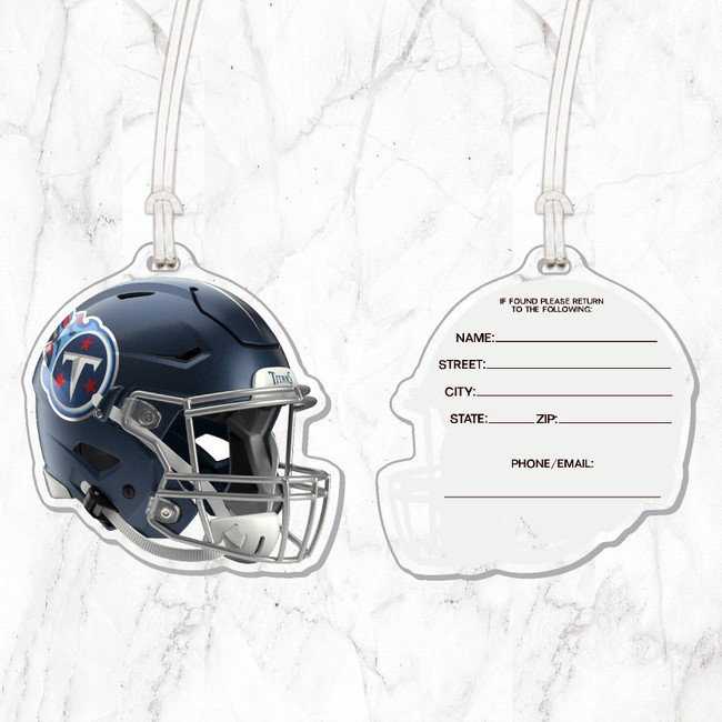 NFL Tennessee Titans Acrylic Luggage Tag