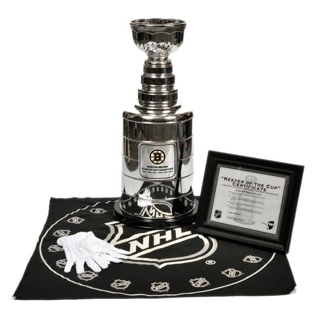 NHL Boston Bruins 6 Time Champions Replica Stanley Cup
