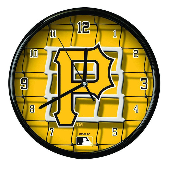 Pittsburgh Pirates 12" Team Net Clock