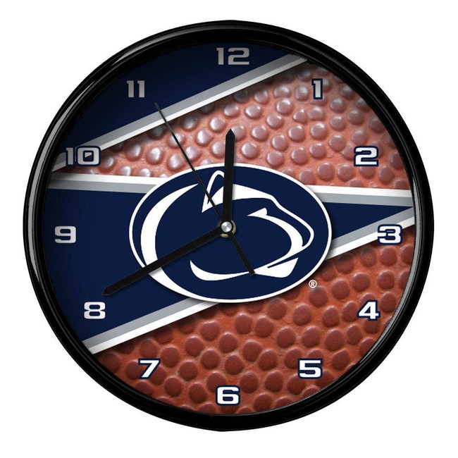 Penn State Nittany Lions 12" Football Clock