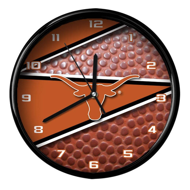 Texas Longhorns 12" Football Clock