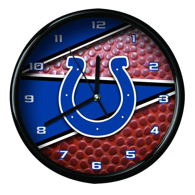Indianapolis Colts 12" Football Clock