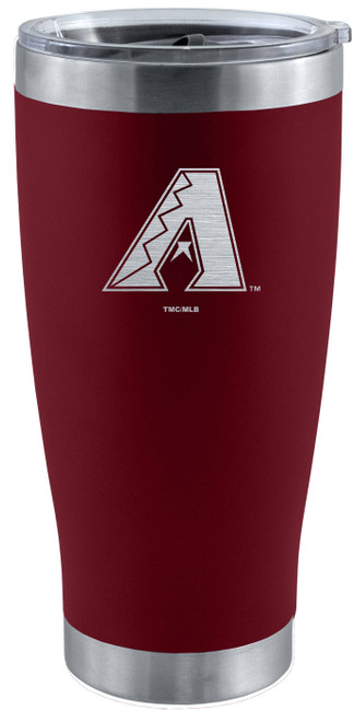 Arizona Diamondbacks 20oz Crimson Tumbler w/Etched Logo