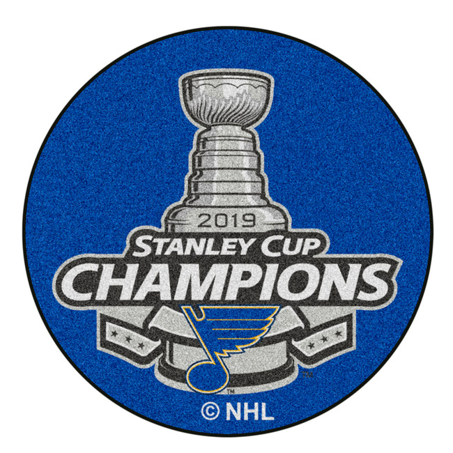 NHL - St. Louis Blues 2019 Stanley Cup Champions Puck Mat