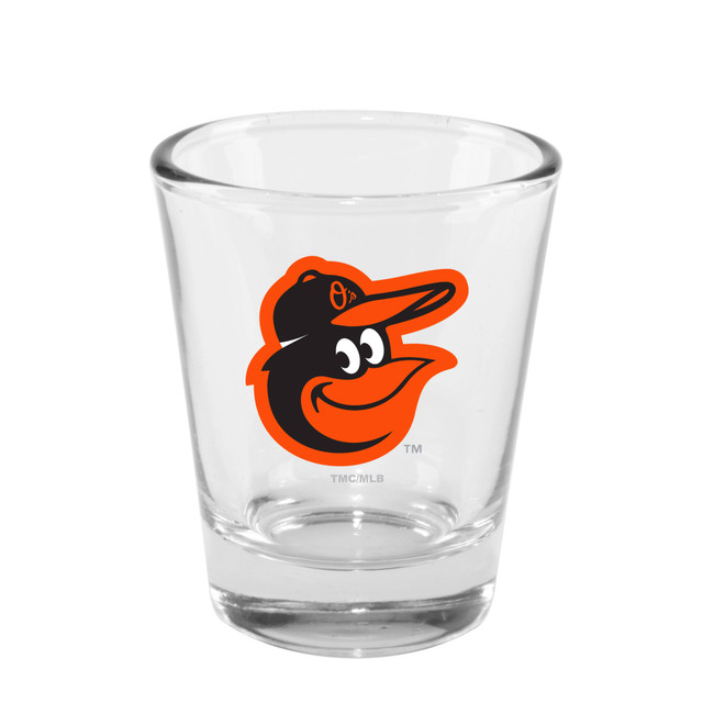 Baltimore Orioles 2oz Clear Collector Glass