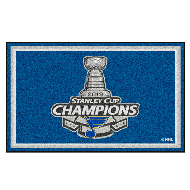 NHL - St. Louis Blues 2019 Stanley Cup Champions 5x8 Rug