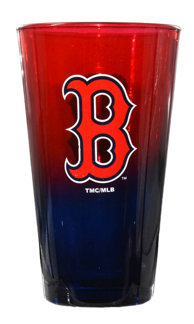 Boston Red Sox 16oz Ombre Pint Glass