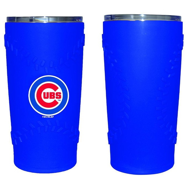 Chicago Cubs 20oz Tumbler w/Silicone Wrap