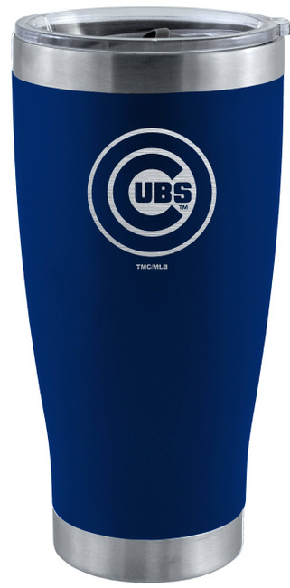 Chicago Cubs 20oz Royal Blue Tumbler w/Etched Logo