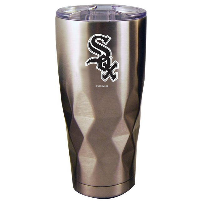 Chicago White Sox 22oz Stainless Steel Diamond Tumbler