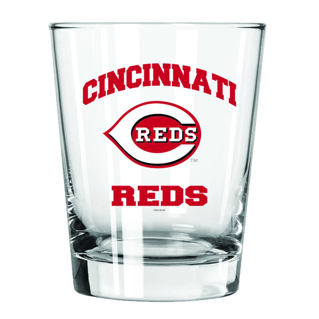 Cincinnati Reds 15oz Old Fashioned w/Arches Logo